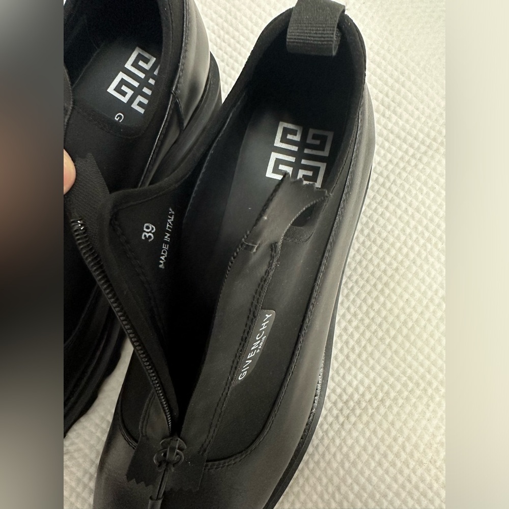 Givenchy Zip Combat Shoe, Black, Size 39 - Picture 10 of 10
